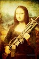 Mona Lisa avec bras darkyer fantaisie